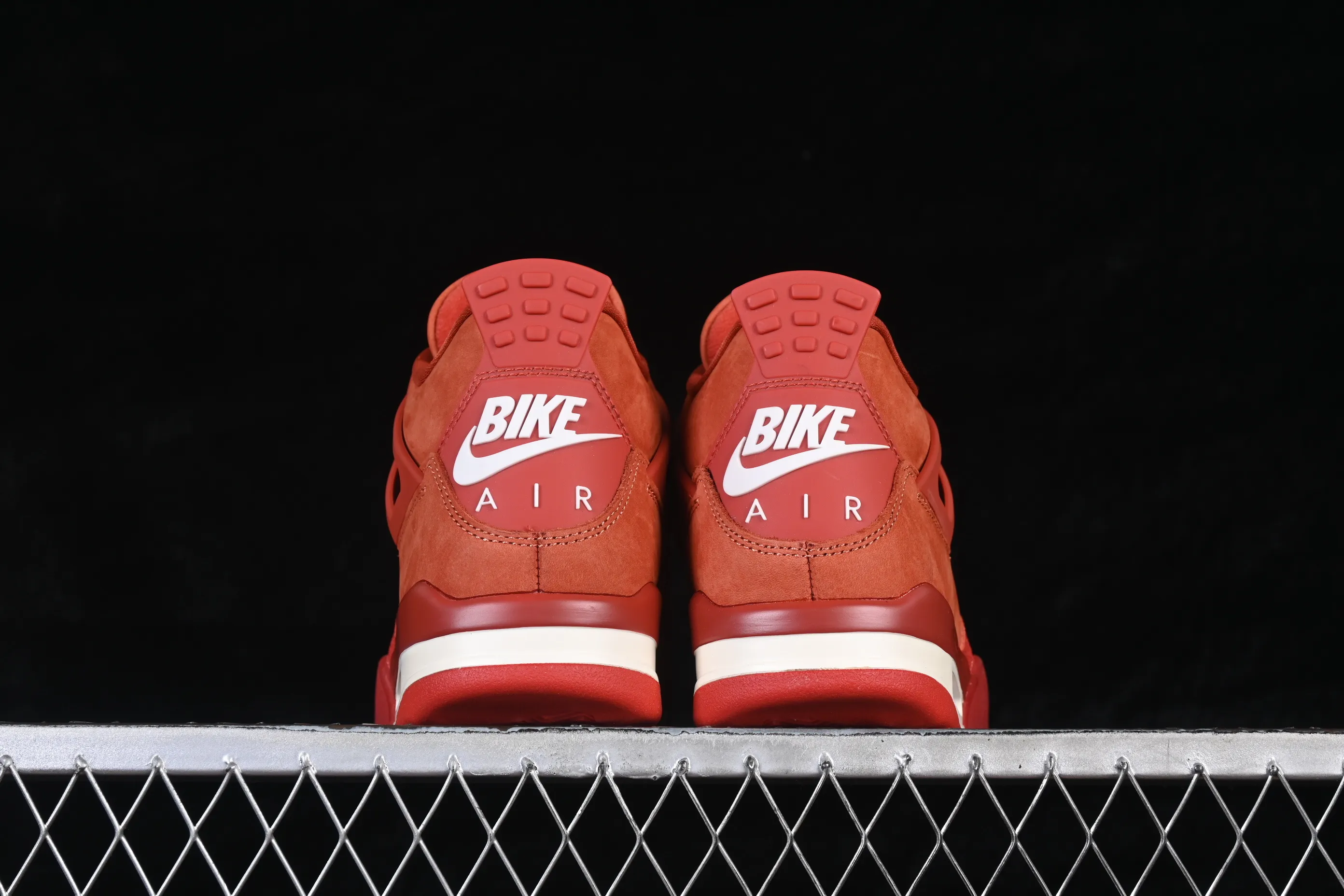 All categories Air Jordan Jordan series basketball shoes Air Jordan 4 LJR version Nigel Sylvester x Air Jordan 4 OG "Brick By Brick" AJ4 Joe 4 red brick suede HF4340-800